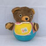 Fisher Price Roly Poly Chime Plush Teddy Bear