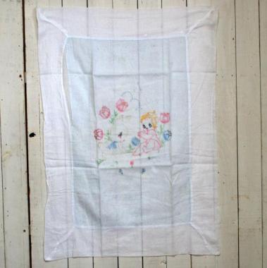 アンティーク 刺繍ファブリック