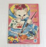 アンティーク　PAINT WITH WATERカラーリングブック