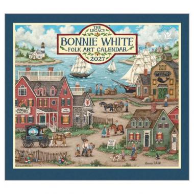 2027Legacyレガシー壁掛けカレンダーBonnie White ボニーホワイト消費税込3100円 