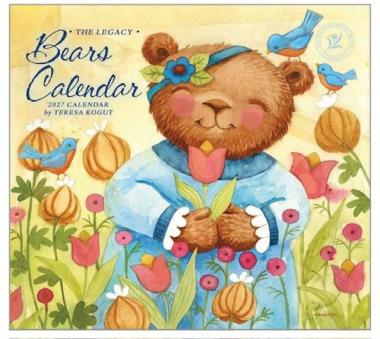 2027Legacyレガシーカレンダーベアーズ Bears Calendar 消費税込3100円