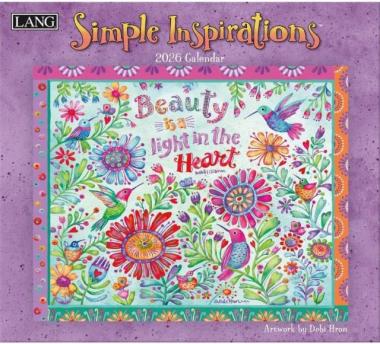 2026年LANGラングカレンダーSIMPLE INSPIRATIONS消費税込み2900円