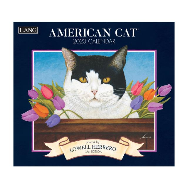2023年LANGラングカレンダーAmerican Catアメリカンキャット税込2400円 | 雑貨ならDOLL GARDEN