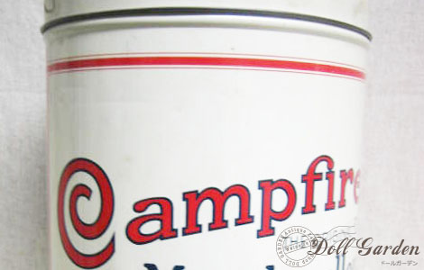 【アンティークインテリア】　Campfire Marshmallowsティン缶