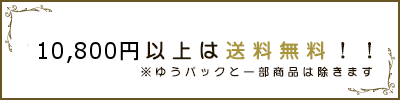 10800円は送料無料
