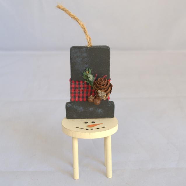 クリスマス オーナメント,スノーマンチェア